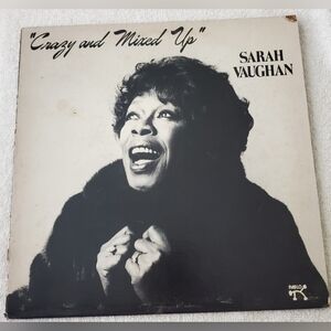 BOGO Sarah Vaughan Crazy And Mixed Up Vinyl Record LP Vintage Album
